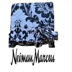 Neiman Marcus black & white  twin duvet cover